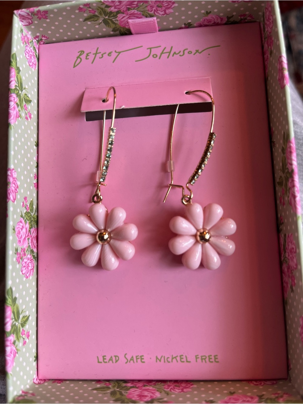Betsey Johnson earrings
